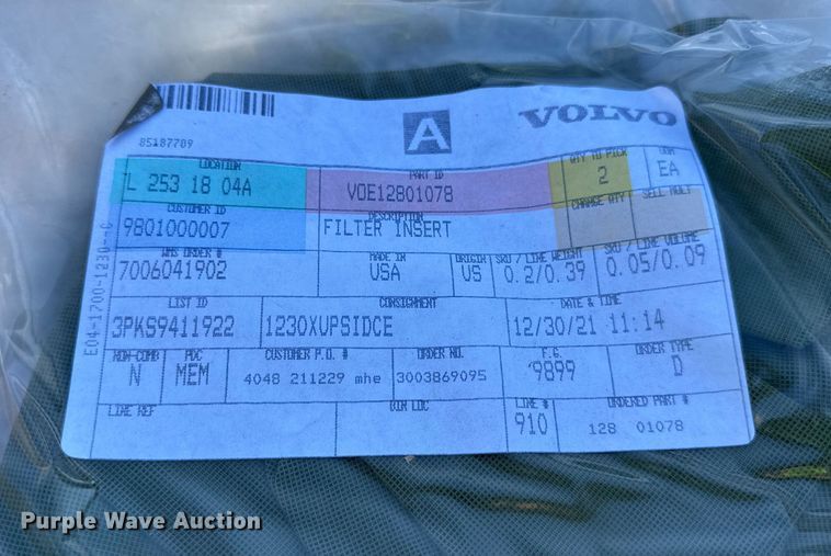 image for item EF2276 Volvo  paver parts