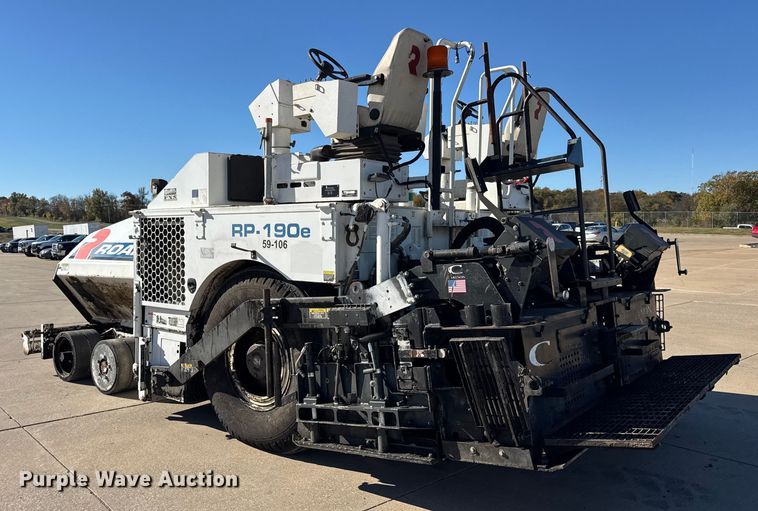 image for item EF2277 Roadtec RP-190e paver