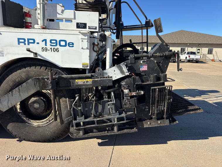 image for item EF2277 Roadtec RP-190e paver