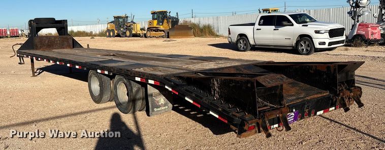 image for item EF6128 2014 Big Tex 22GN-30BK+5CP equipment trailer