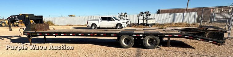 image for item EF6128 2014 Big Tex 22GN-30BK+5CP equipment trailer