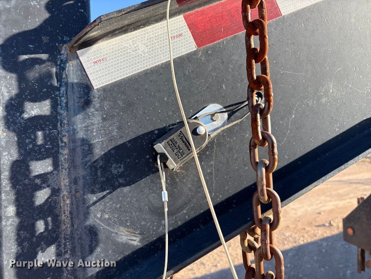 image for item EF6128 2014 Big Tex 22GN-30BK+5CP equipment trailer