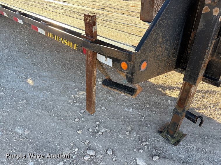 image for item EF6128 2014 Big Tex 22GN-30BK+5CP equipment trailer