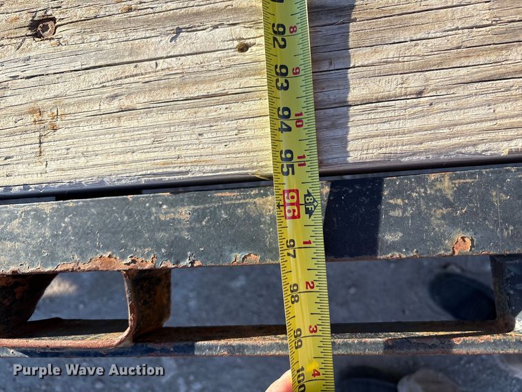 image for item EF6128 2014 Big Tex 22GN-30BK+5CP equipment trailer