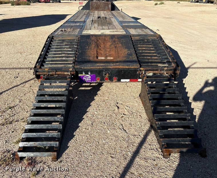 image for item EF6128 2014 Big Tex 22GN-30BK+5CP equipment trailer