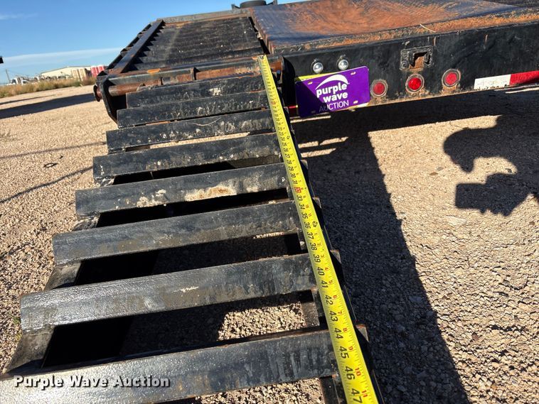 image for item EF6128 2014 Big Tex 22GN-30BK+5CP equipment trailer