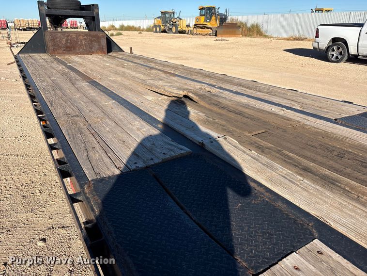 image for item EF6128 2014 Big Tex 22GN-30BK+5CP equipment trailer