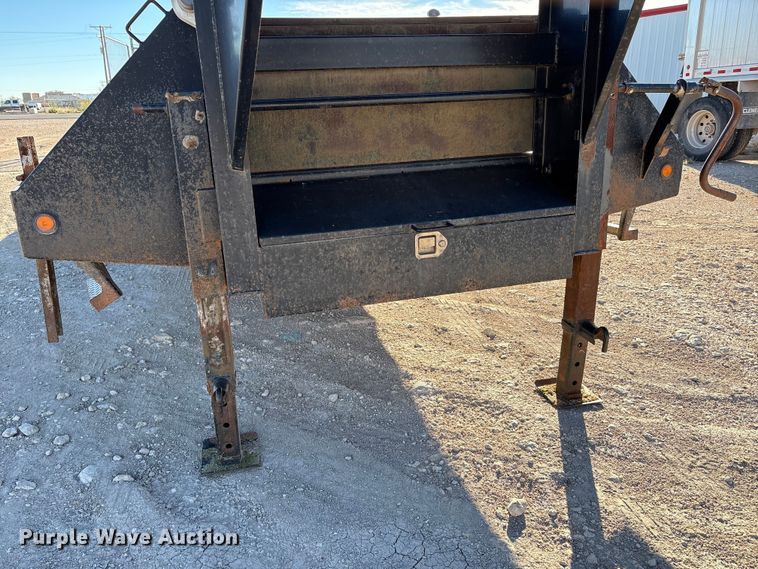 image for item EF6128 2014 Big Tex 22GN-30BK+5CP equipment trailer