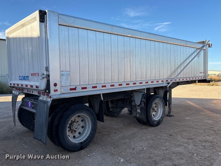 image for item EF6129 2018 Clement ADW2837SFT SPRE end dump trailer