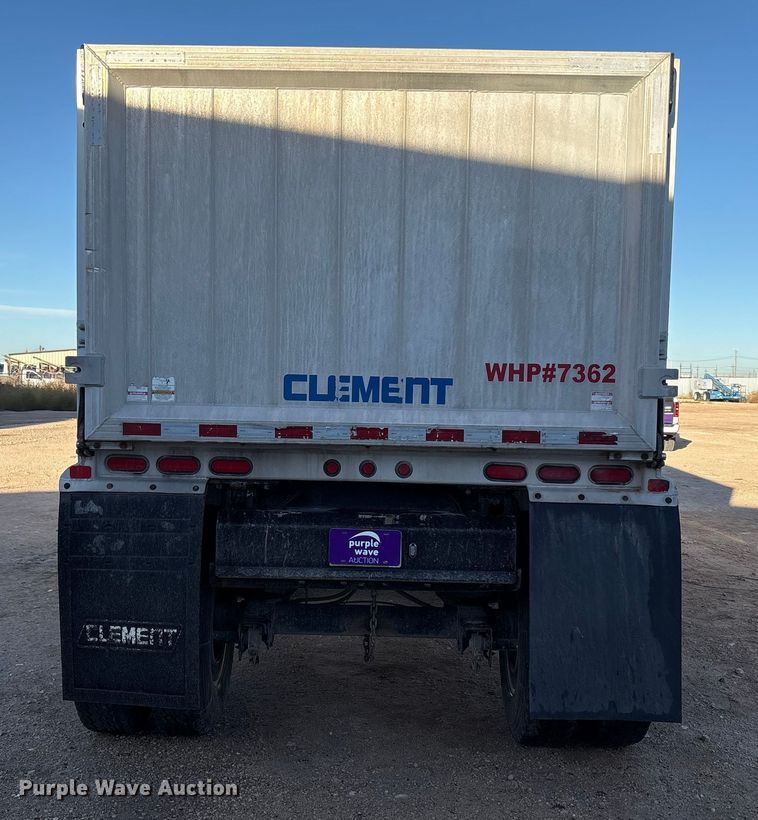 image for item EF6129 2018 Clement ADW2837SFT SPRE end dump trailer