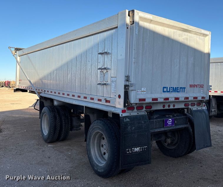 image for item EF6129 2018 Clement ADW2837SFT SPRE end dump trailer
