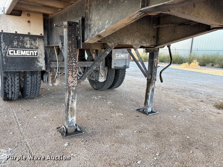 image for item EF6129 2018 Clement ADW2837SFT SPRE end dump trailer