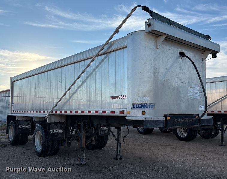 image for item EF6130 2018 Clement AWS2837FT SPRD end dump trailer