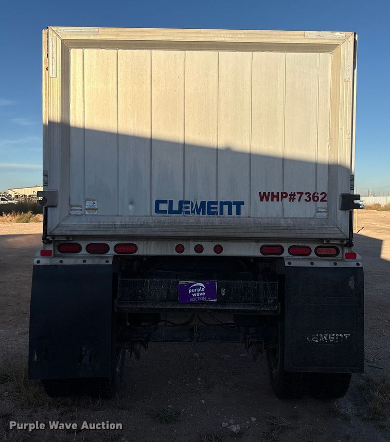 image for item EF6130 2018 Clement AWS2837FT SPRD end dump trailer