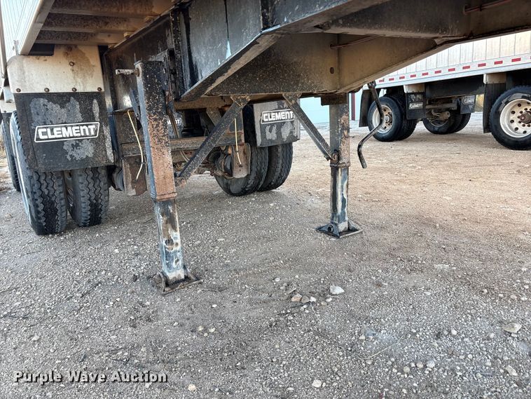 image for item EF6130 2018 Clement AWS2837FT SPRD end dump trailer