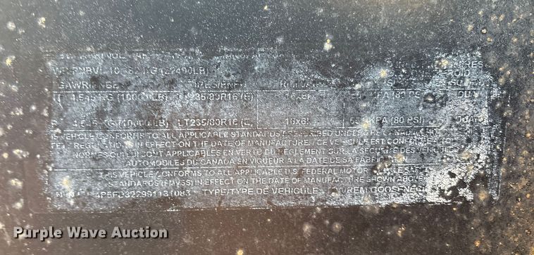 image for item EF6133 2009 PJ Trailers equipment trailer