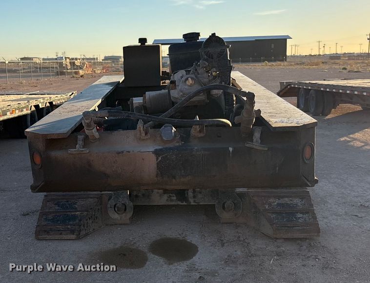 image for item EF6134 2017 Rampant Trailers lowboy equipment trailer