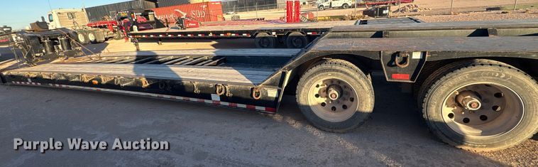 image for item EF6134 2017 Rampant Trailers lowboy equipment trailer