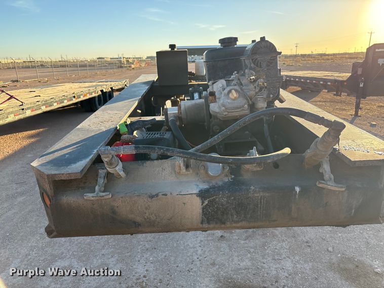 image for item EF6134 2017 Rampant Trailers lowboy equipment trailer