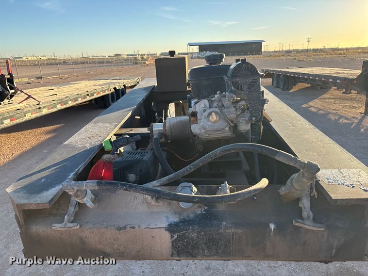 image for item EF6134 2017 Rampant Trailers lowboy equipment trailer