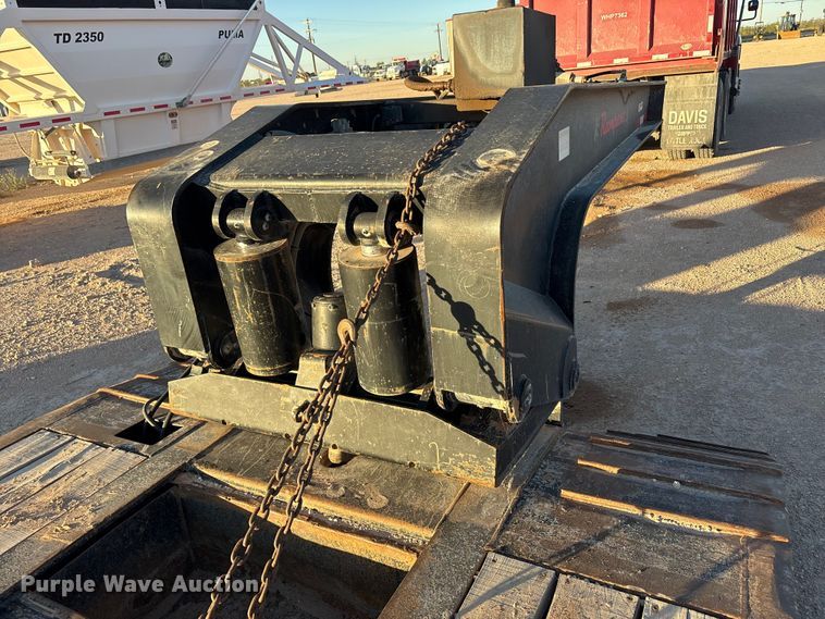 image for item EF6134 2017 Rampant Trailers lowboy equipment trailer