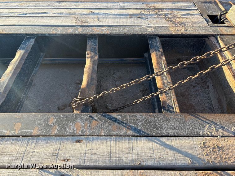 image for item EF6134 2017 Rampant Trailers lowboy equipment trailer