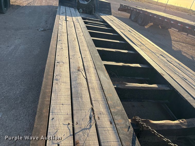 image for item EF6134 2017 Rampant Trailers lowboy equipment trailer