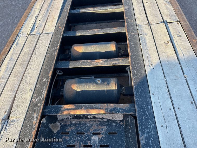 image for item EF6134 2017 Rampant Trailers lowboy equipment trailer