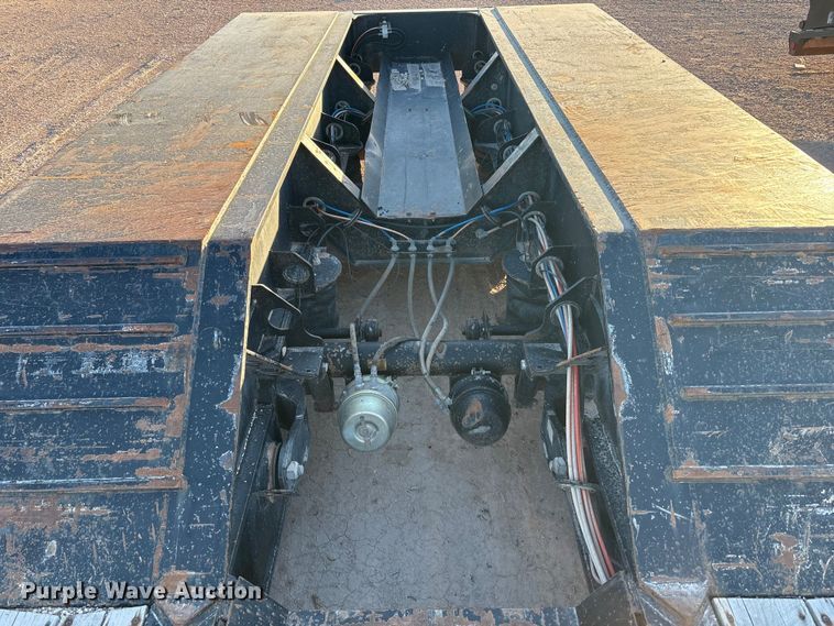 image for item EF6134 2017 Rampant Trailers lowboy equipment trailer