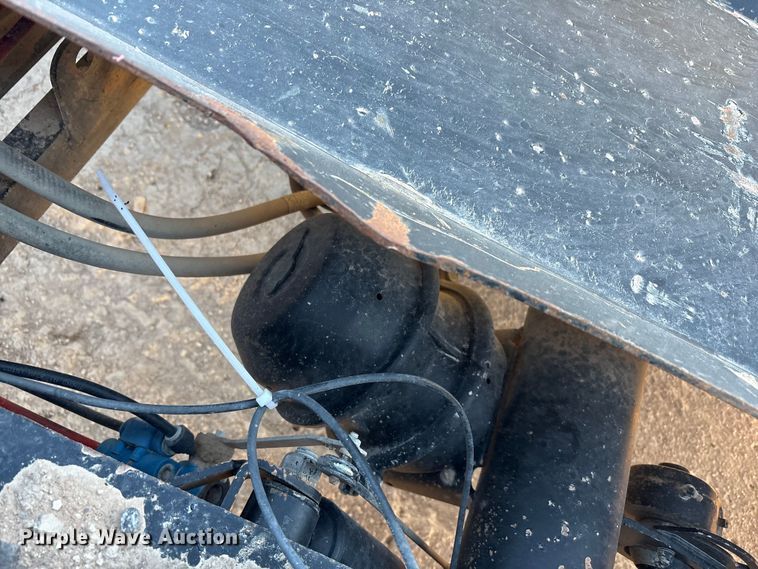 image for item EF6134 2017 Rampant Trailers lowboy equipment trailer