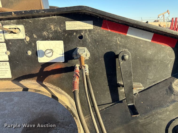 image for item EF6134 2017 Rampant Trailers lowboy equipment trailer