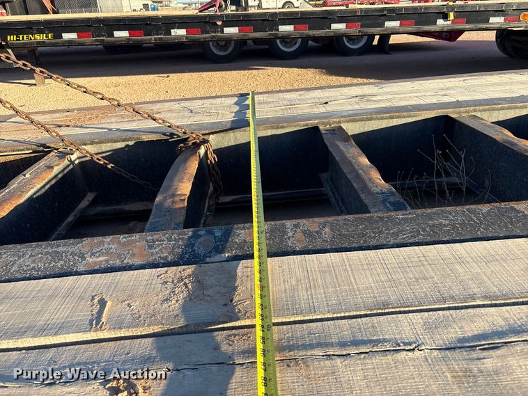 image for item EF6134 2017 Rampant Trailers lowboy equipment trailer