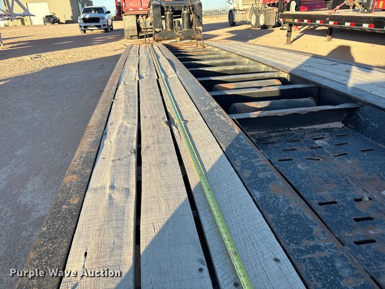 image for item EF6134 2017 Rampant Trailers lowboy equipment trailer