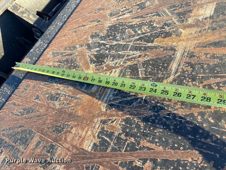 image for item EF6134 2017 Rampant Trailers lowboy equipment trailer