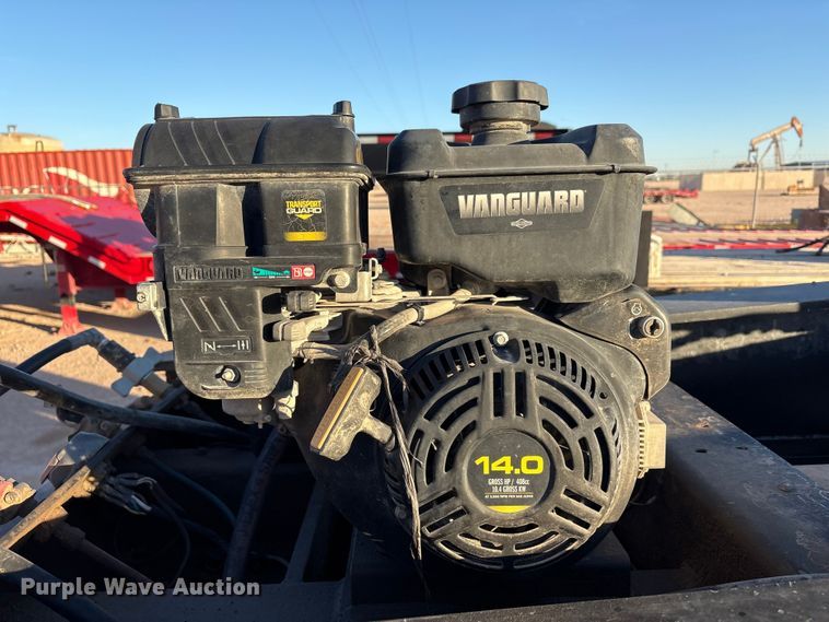 image for item EF6134 2017 Rampant Trailers lowboy equipment trailer