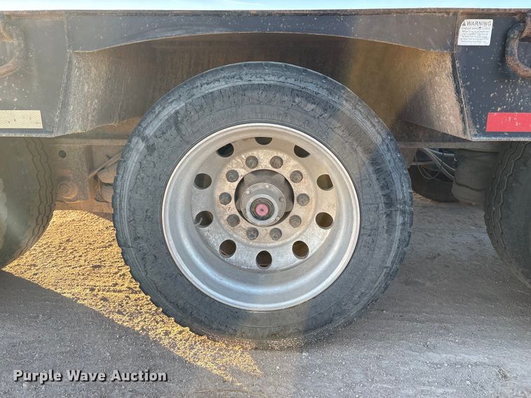 image for item EF6134 2017 Rampant Trailers lowboy equipment trailer