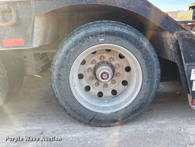 image for item EF6134 2017 Rampant Trailers lowboy equipment trailer