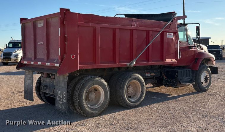 image for item EF6135 2016 International 7400 dump truck