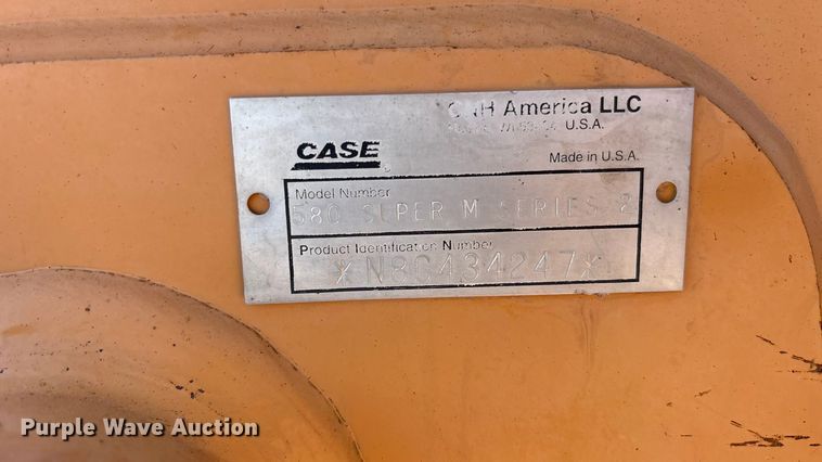 image for item EF6152 2008 Case 540 Super M Series 2 backhoe