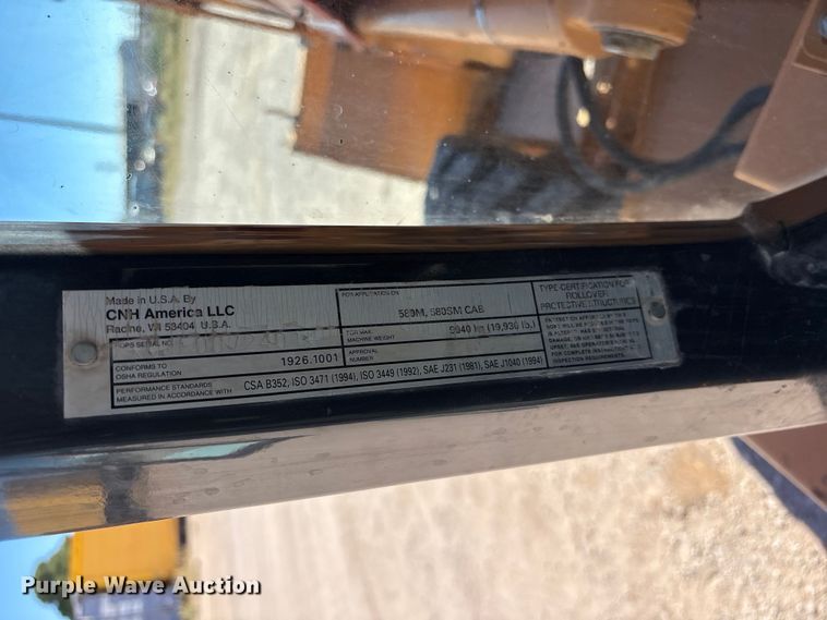 image for item EF6153 2007 Case 580 Super M backhoe