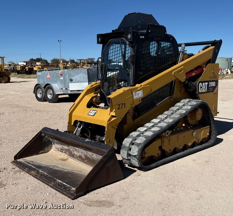 MINI CARGADOR SOBRE ORUGAS 2017 CATERPILLAR 299D2XHP