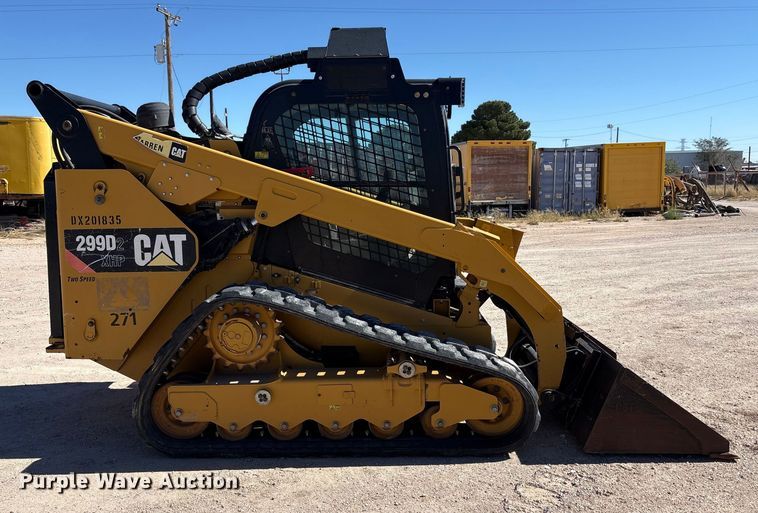 MINI CARGADOR SOBRE ORUGAS 2017 CATERPILLAR 299D2XHP