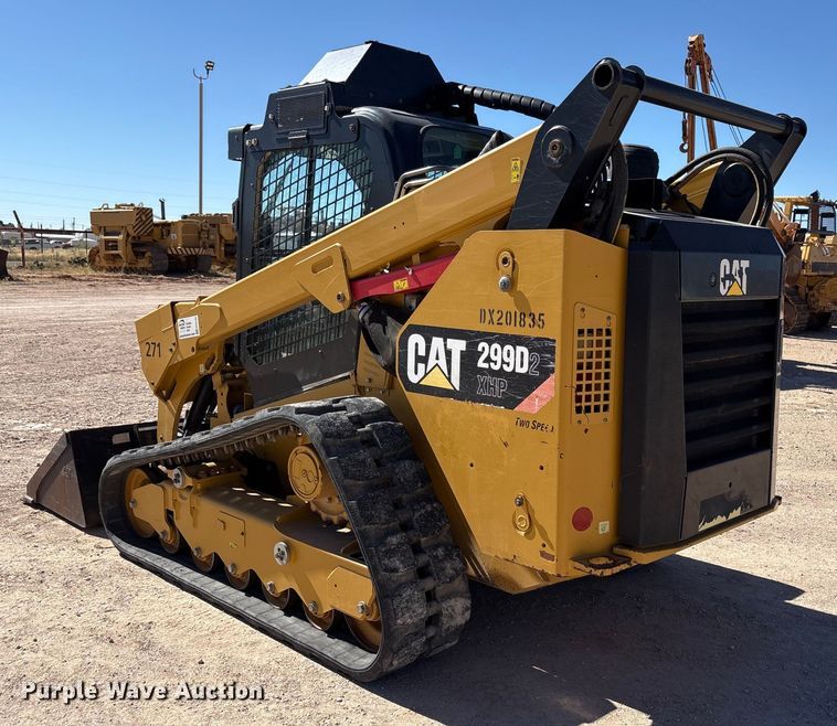 image for item EF6154 2017 Caterpillar 299D2 XHP tracked skid steer loader