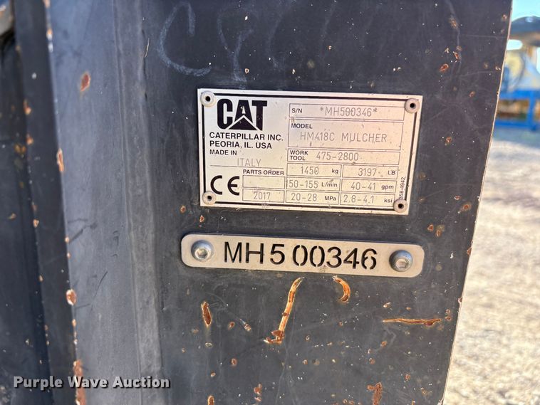 image for item EF6154 2017 Caterpillar 299D2 XHP tracked skid steer loader