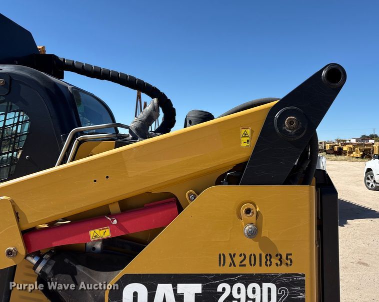 image for item EF6154 2017 Caterpillar 299D2 XHP tracked skid steer loader