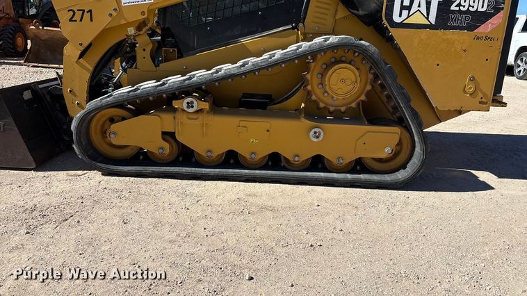 image for item EF6154 2017 Caterpillar 299D2 XHP tracked skid steer loader