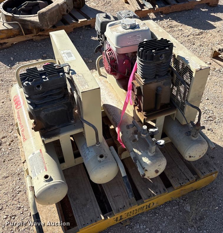 image for item EF6165 (2) Ingersoll Rand air compressors