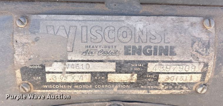 image for item EF6166 Wisconsin Engines V461D engine