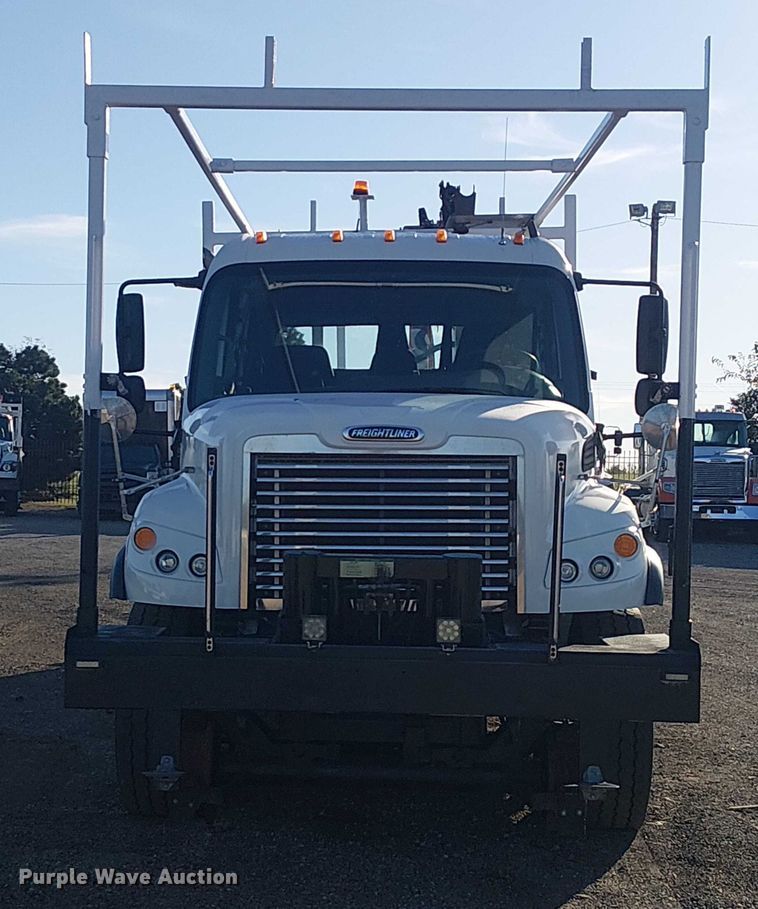 image for item EG1671 2012 Freightliner Business Class M2 Crew Cab crane truck