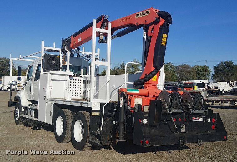 image for item EG1671 2012 Freightliner Business Class M2 Crew Cab crane truck
